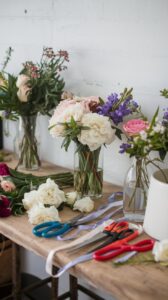 DIY Flower Bar
