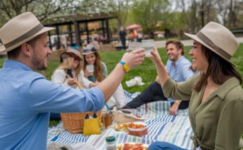 Fun Spring Picnic with friends